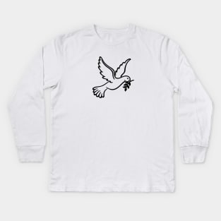 Day Of Peace,International Day Of Peace,World International Day Of Peace, Kids Long Sleeve T-Shirt